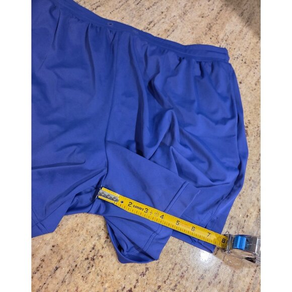 Women's Size L BeanSport Swimwear, Pull-On Shorts Cobalt Blue Panty Swim Shorts - Picture 13 of 14